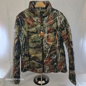 Women's Trail Crest Ultra Thermic Silk Padding Camo Coat Size 2X BNWT